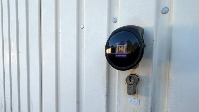Garagenhof in der Auricher Straße in Altengroden Wilhelmshaven
