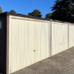 Garagenhof in der Auricher Straße in Altengroden Wilhelmshaven