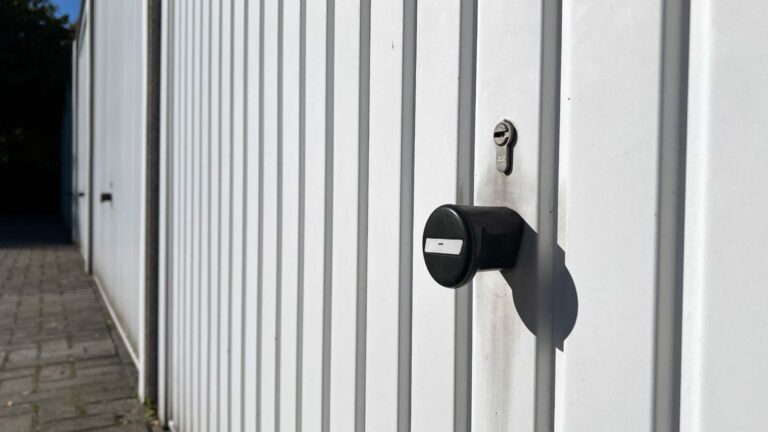 Garagenhof im Stadtteil Tonndeich in Wilhelmshaven