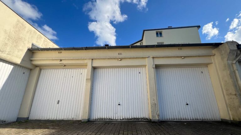 Garagenhof in der Mühlenstraße in Wilhelmshaven