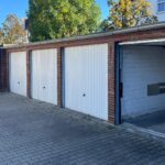 Garagenhof im Stadtteil Tonndeich