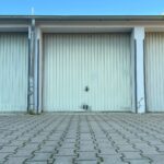 Garagenhof im Stadtteil Tonndeich