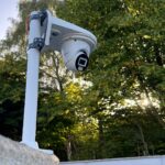 Videoüberwachter Garagenhof