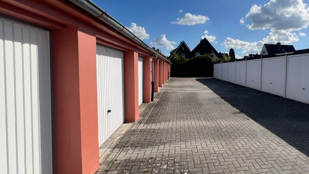 Garagenhof in Wilhelmshaven 